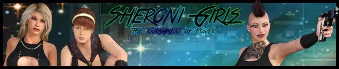 Sheroni Girls – The Tournament of Power cover 1.1a – Ren'Py adult game by Draga free download