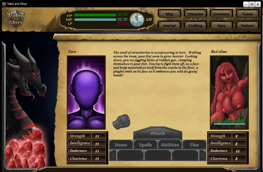 Valor and Glory gameplay screenshot 6 (Ren'Py adult game) by Leopold Visette – free download