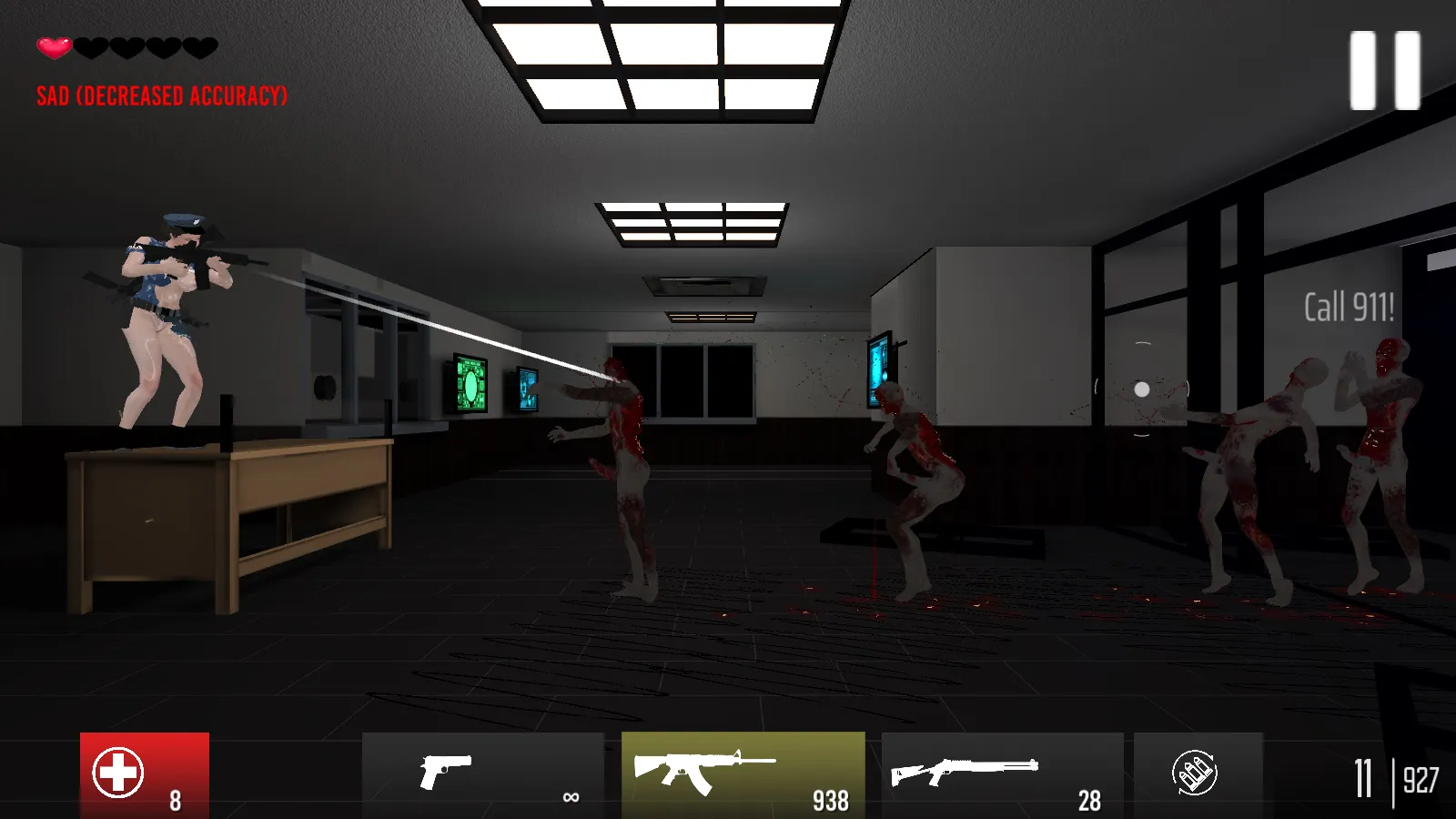 Siren of the Dead gameplay screenshot 5 (Ren'Py adult game) by Silkynomaly – free download