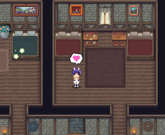 Sabrina the Hungry Witch gameplay screenshot 1 (Ren'Py adult game) by oppi – free download