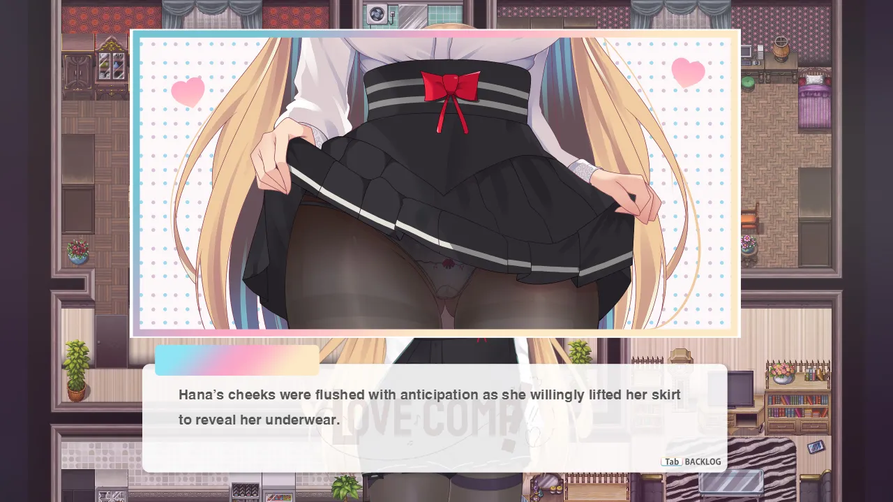 Love ♪ Comp! gameplay screenshot 5 (Ren'Py adult game) by Kagami Works – free download