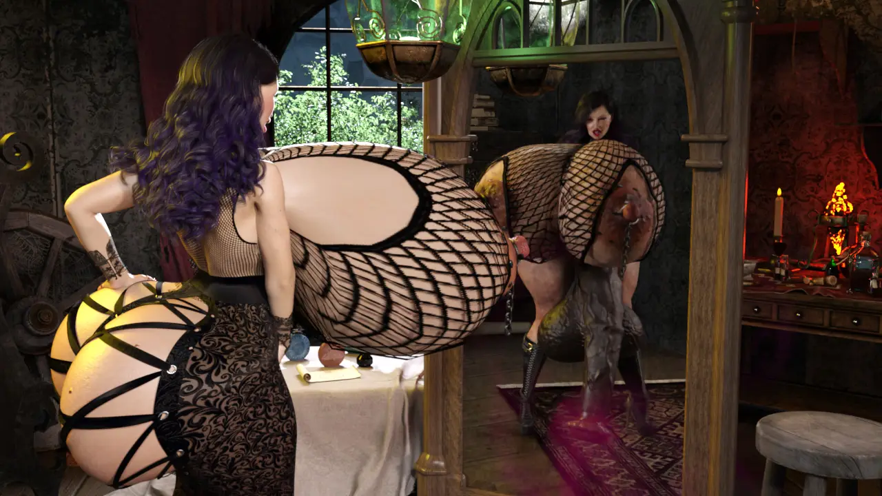 Ballad of Outstanding Bimbo Sorcery gameplay screenshot 21 (Ren'Py adult game) by Screwthename Suscribestar – free download