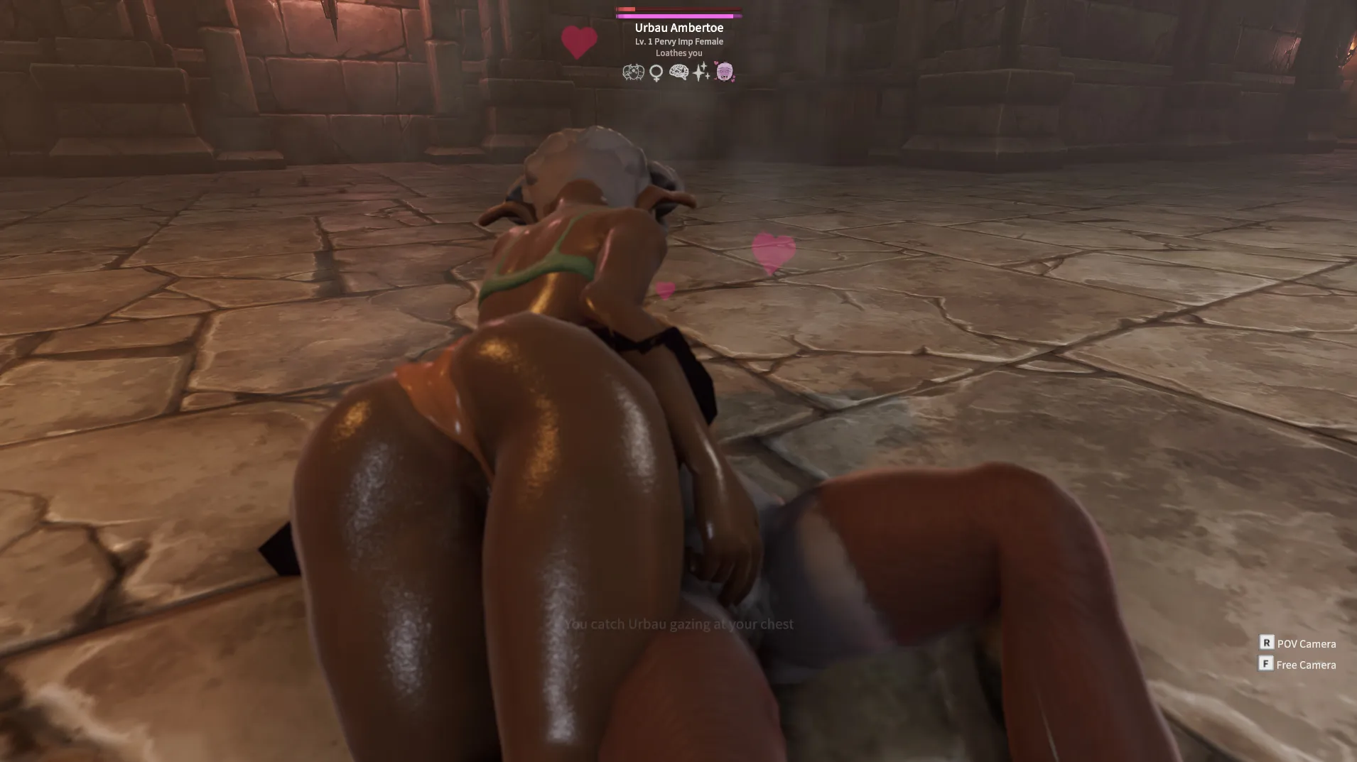 Dungeon: Raid Her gameplay screenshot 10 (Ren'Py adult game) by keepherdev – free download