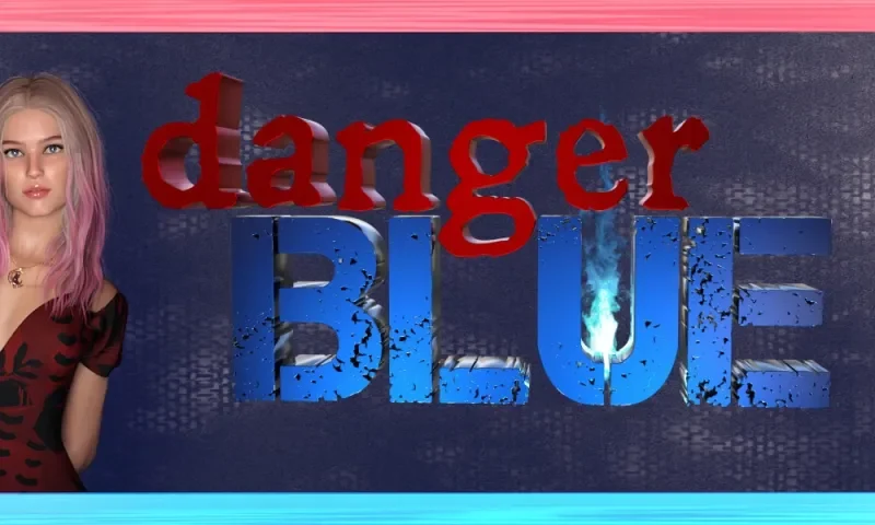Danger BLUE cover 0.3.1 Patreon – Ren'Py adult game by pazzonerogames free download