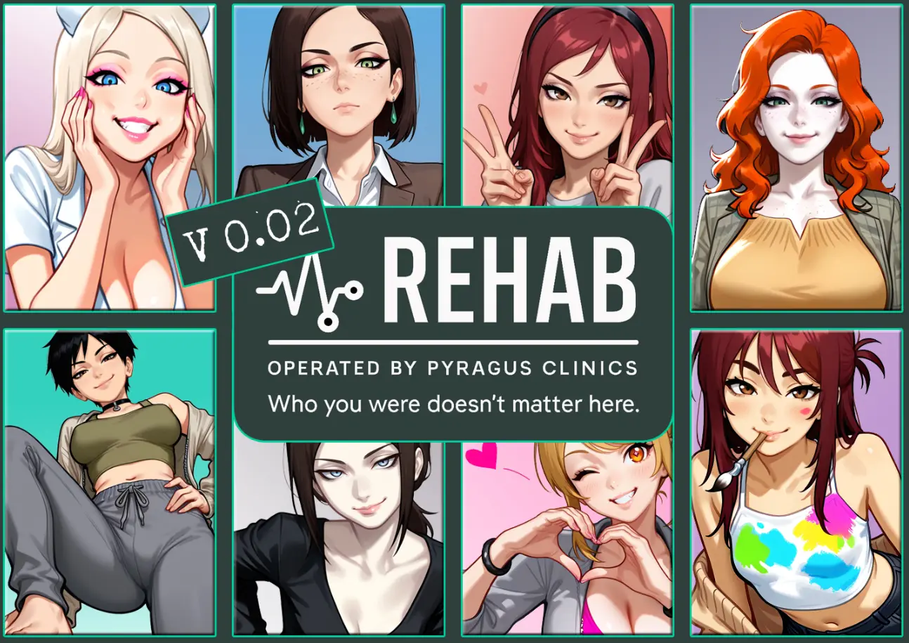 Rehab cover 0.06 – Ren'Py adult game by Turian free download