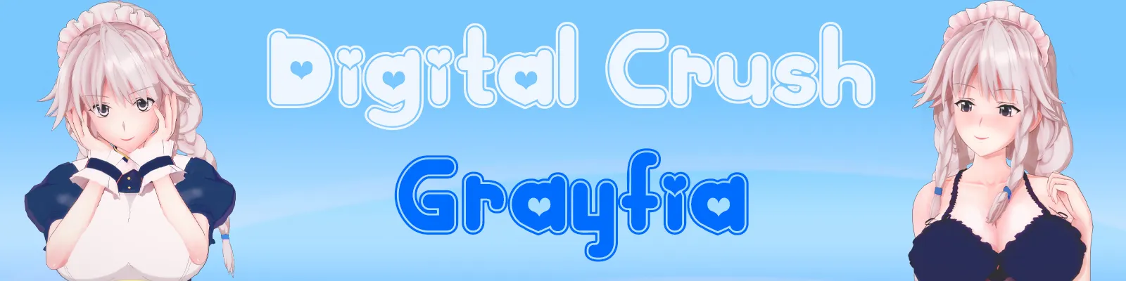 Digital Crush – Grayfia cover R3 – Ren'Py adult game by Winterfire free download