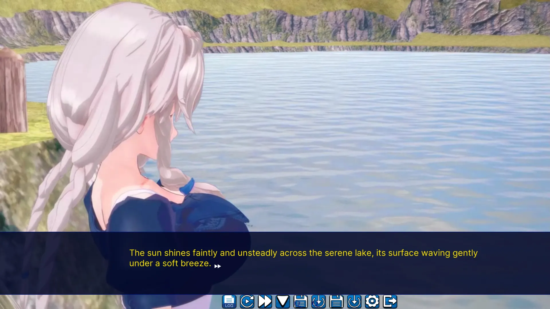 Digital Crush – Grayfia gameplay screenshot 1 (Ren'Py adult game) by Winterfire – free download