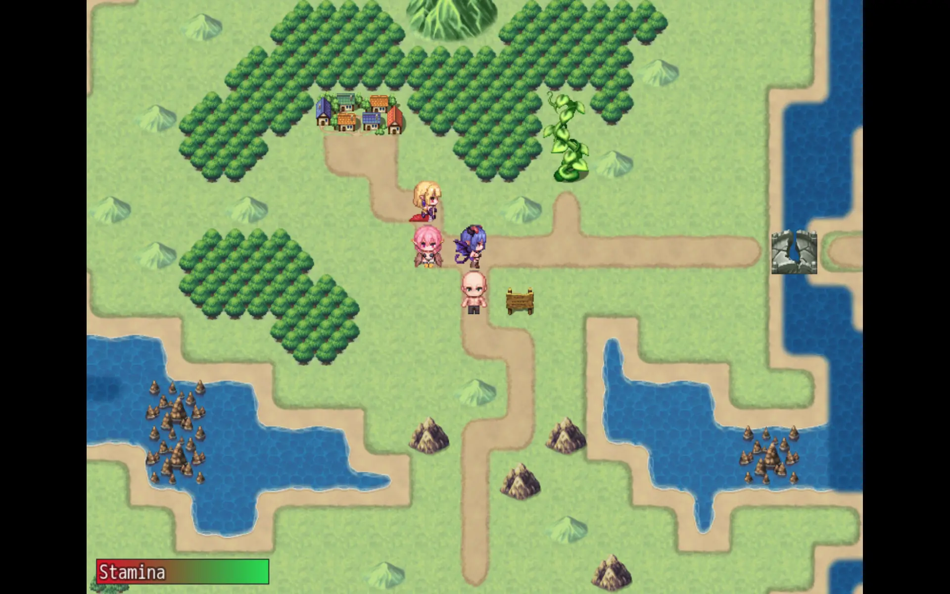 Monster Girl Expedition 69 gameplay screenshot 3 (Ren'Py adult game) by Juicy Mountain – free download