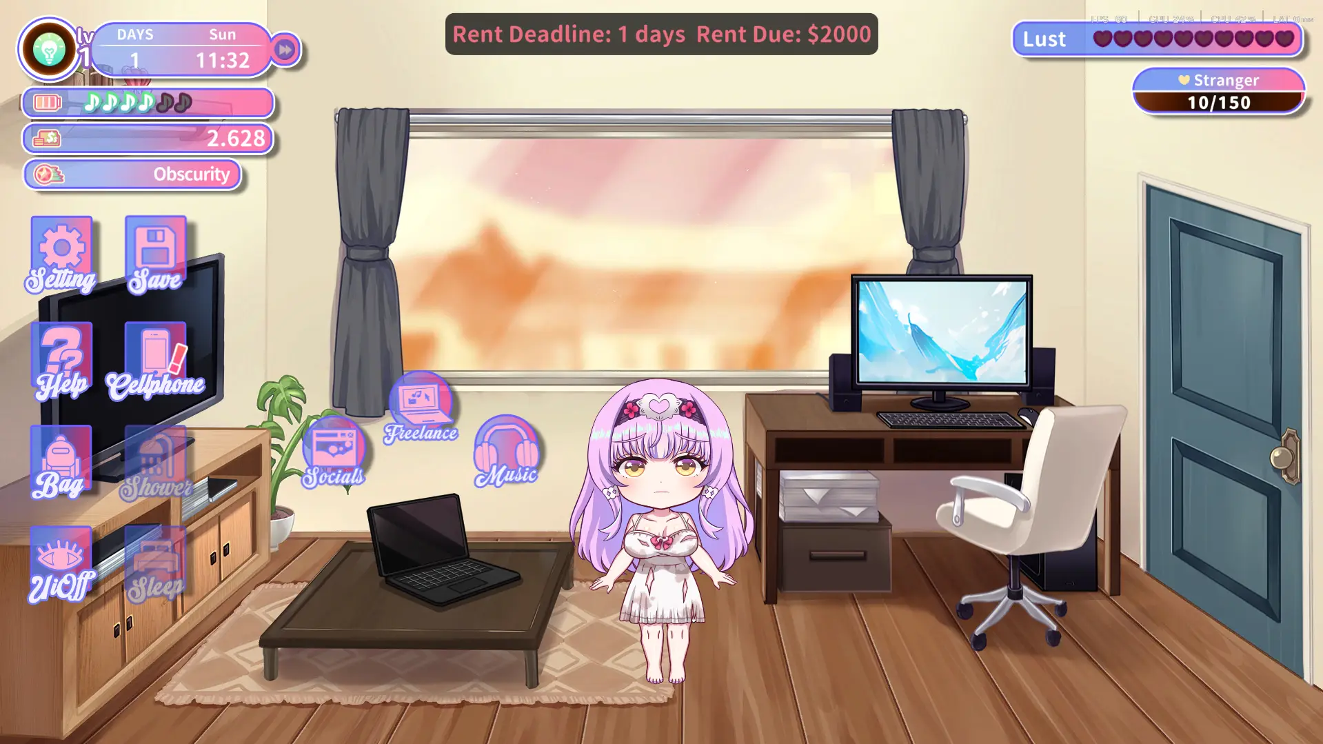 Sweet Succubus Home gameplay screenshot 4 (Ren'Py adult game) by Black Cat Entertainment – free download
