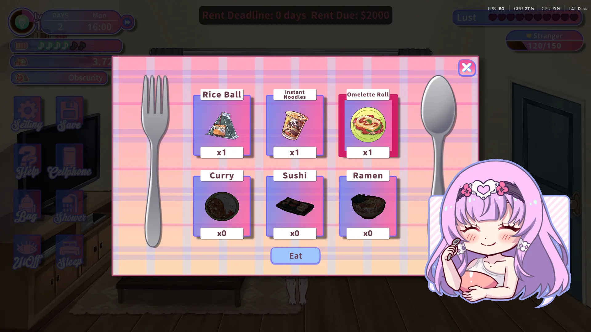 Sweet Succubus Home gameplay screenshot 7 (Ren'Py adult game) by Black Cat Entertainment – free download