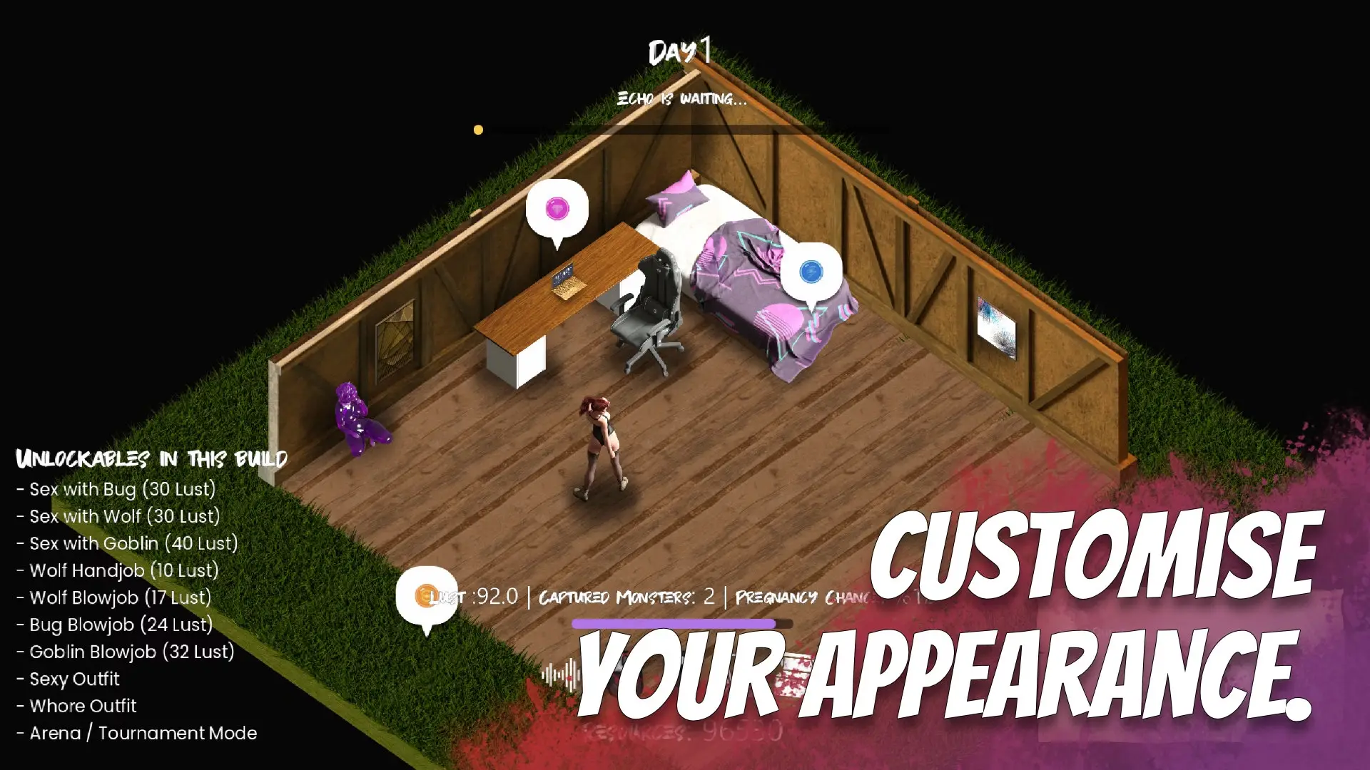 Pheromone Seasons gameplay screenshot 5 (Godot adult game) by Demon Alter Studios – free download