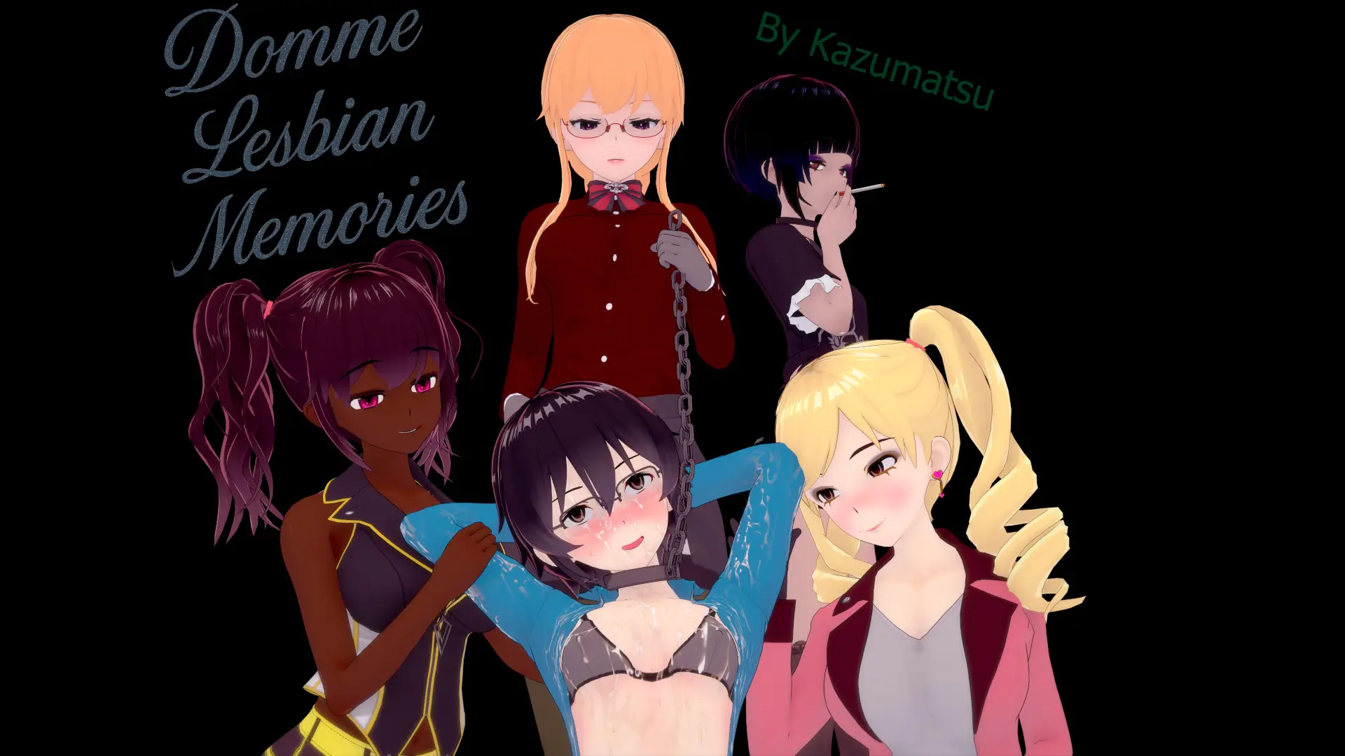Domme Lesbian Memories cover 0.2 – Ren'Py adult game by Kazumatsu free download