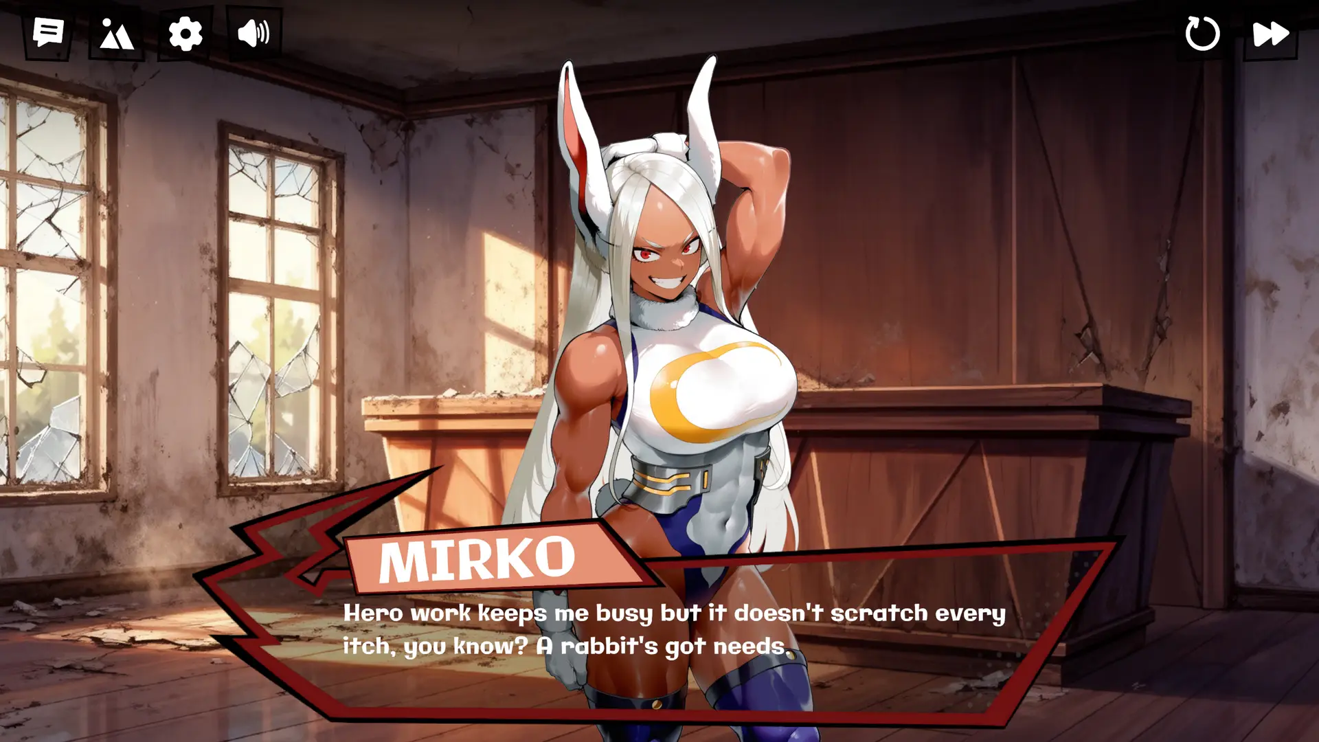 Waifu Inn 2 gameplay screenshot 2 (Ren'Py adult game) by Shiro Games Studio – free download