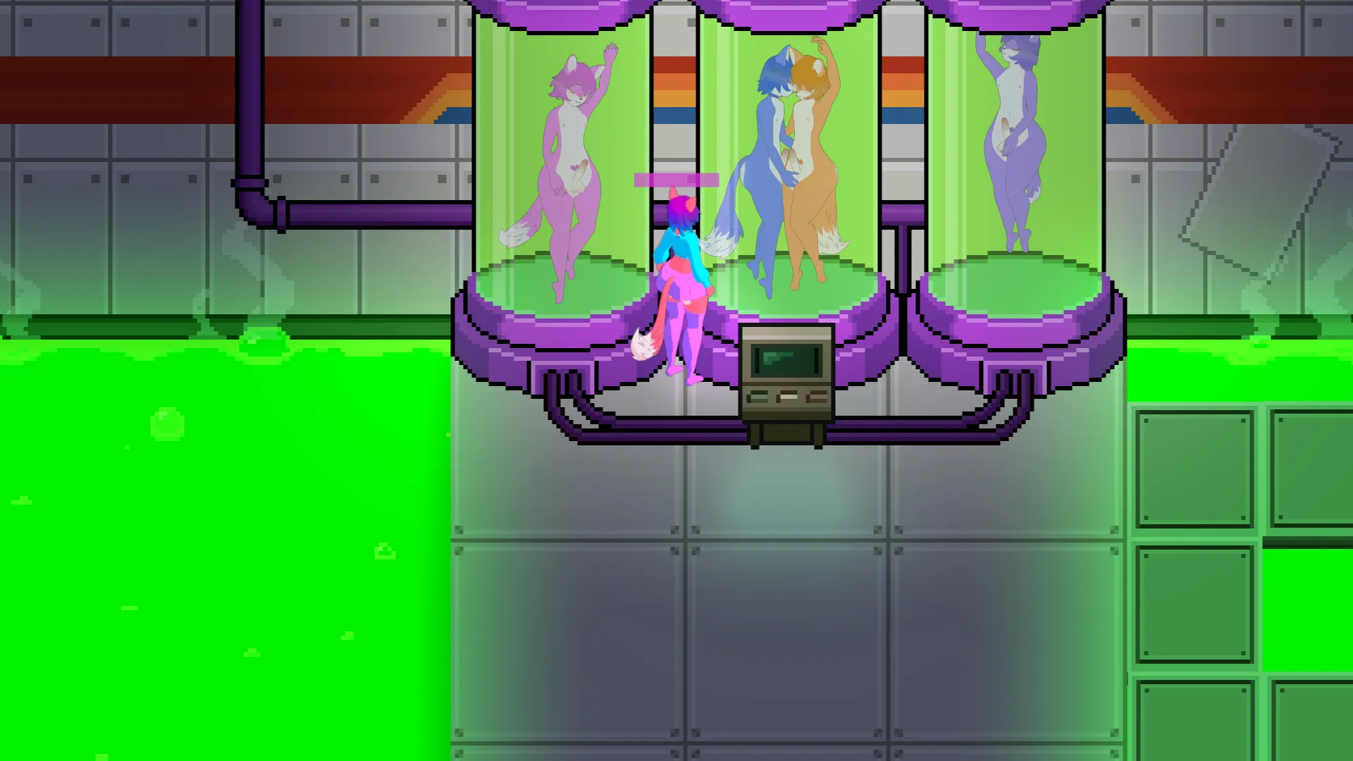 OwOrld Femboytopia gameplay screenshot 2 (Ren'Py adult game) by CuteBakery – free download