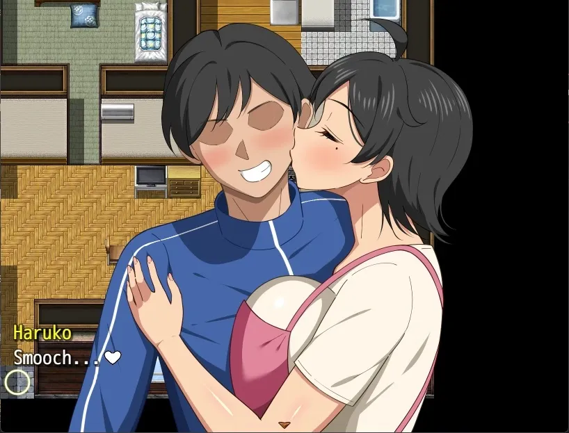 Everyday life with mother! Love Life RPG gameplay screenshot 1 (Ren'Py adult game) by Haruharutei – free download