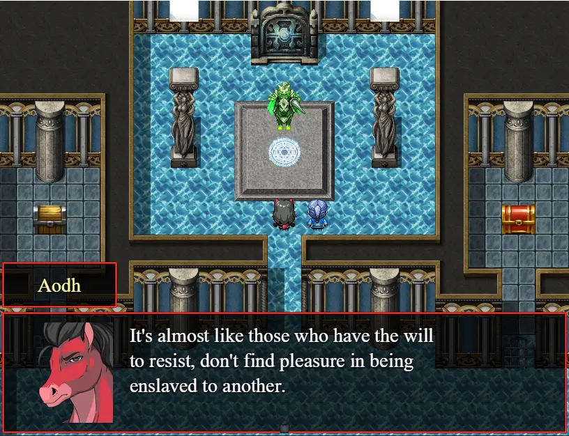 The Black Mask of Cernunnos gameplay screenshot 4 (Ren'Py adult game) by bluedragondreaming – free download