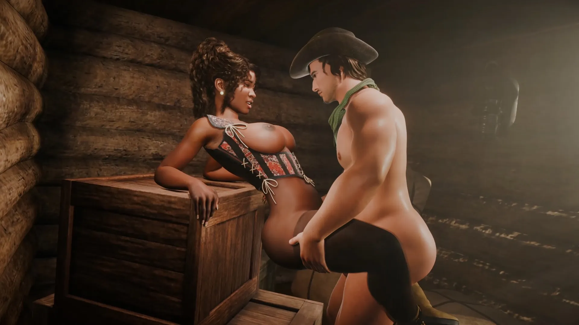 WANTED: Wild Sluts gameplay screenshot 2 (Ren'Py adult game) by Lewd Star – free download