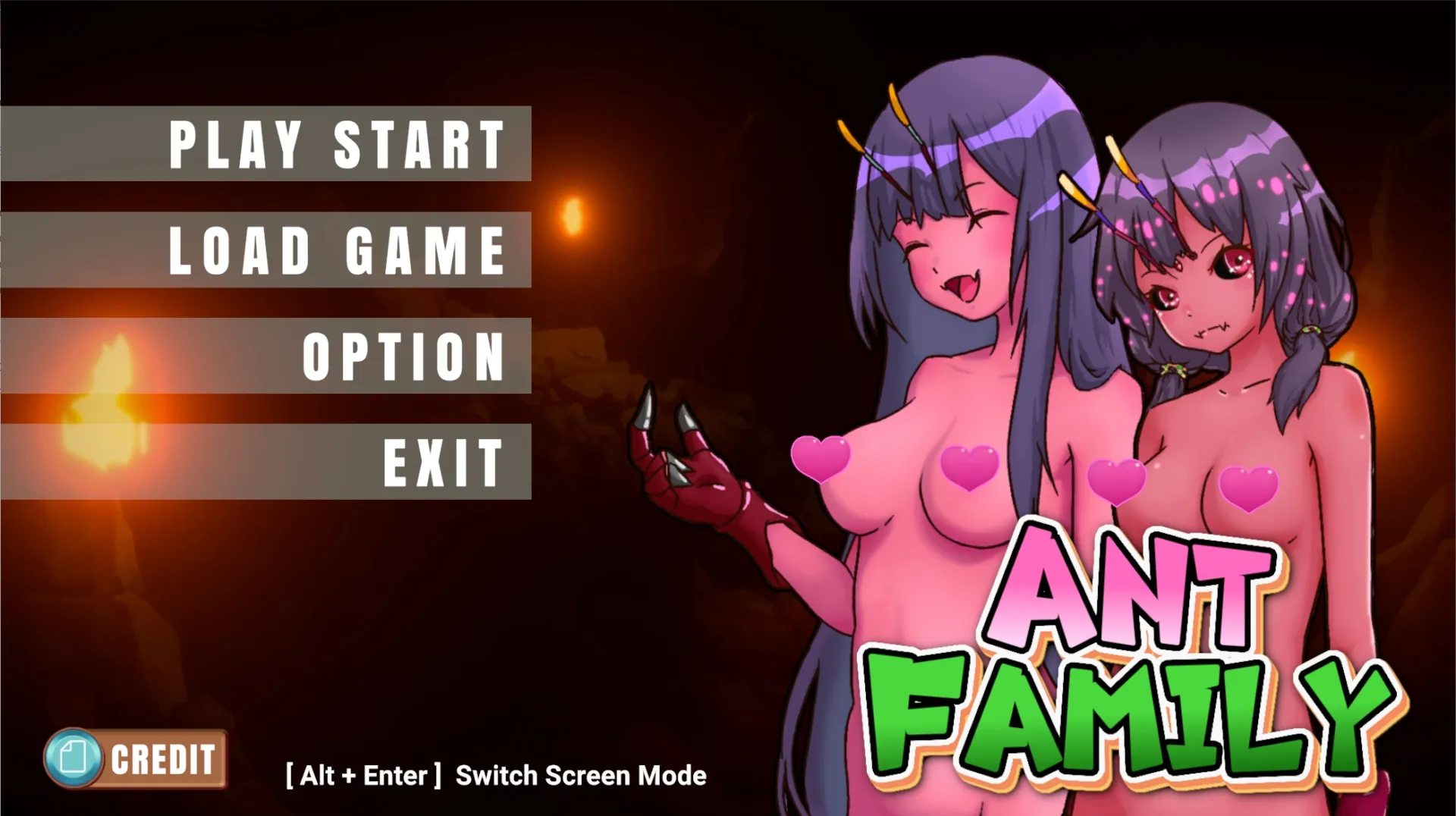 ANT FAMILY gameplay screenshot 1 (Ren'Py adult game) by HaLOVETa – free download
