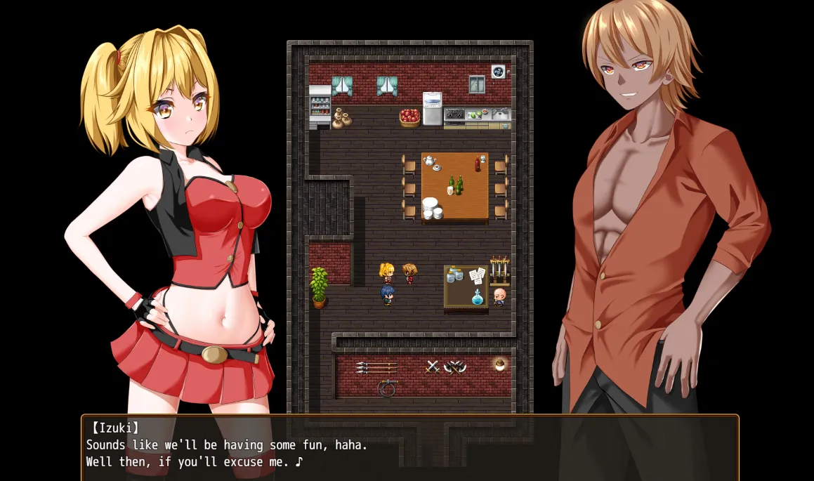 Succubus Defense Force gameplay screenshot 3 (Ren'Py adult game) by udoukoubou – free download
