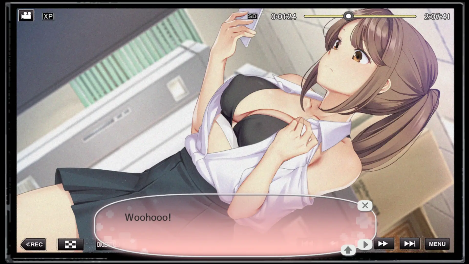 Nurse call security guard gameplay screenshot 3 (Ren'Py adult game) by Beel ze bub – free download