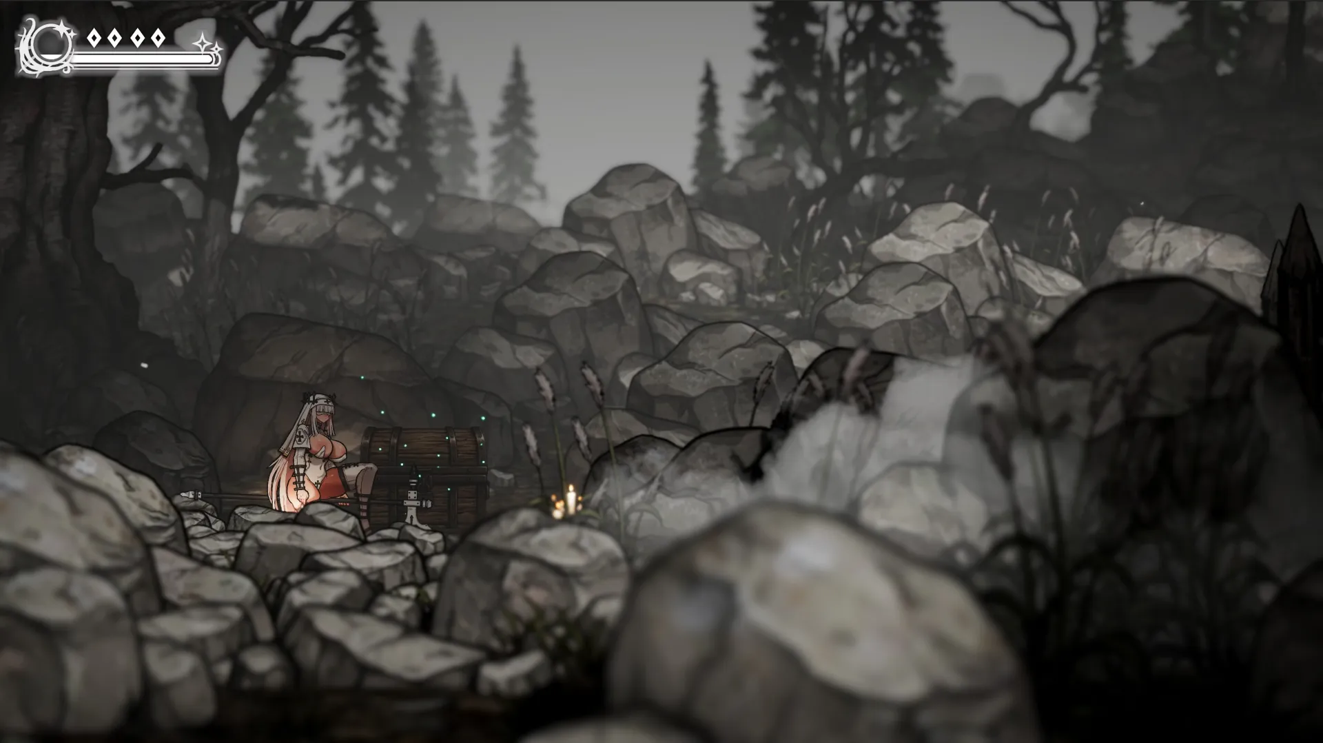 Apostate Verity gameplay screenshot 2 (Ren'Py adult game) by KitDa Games – free download