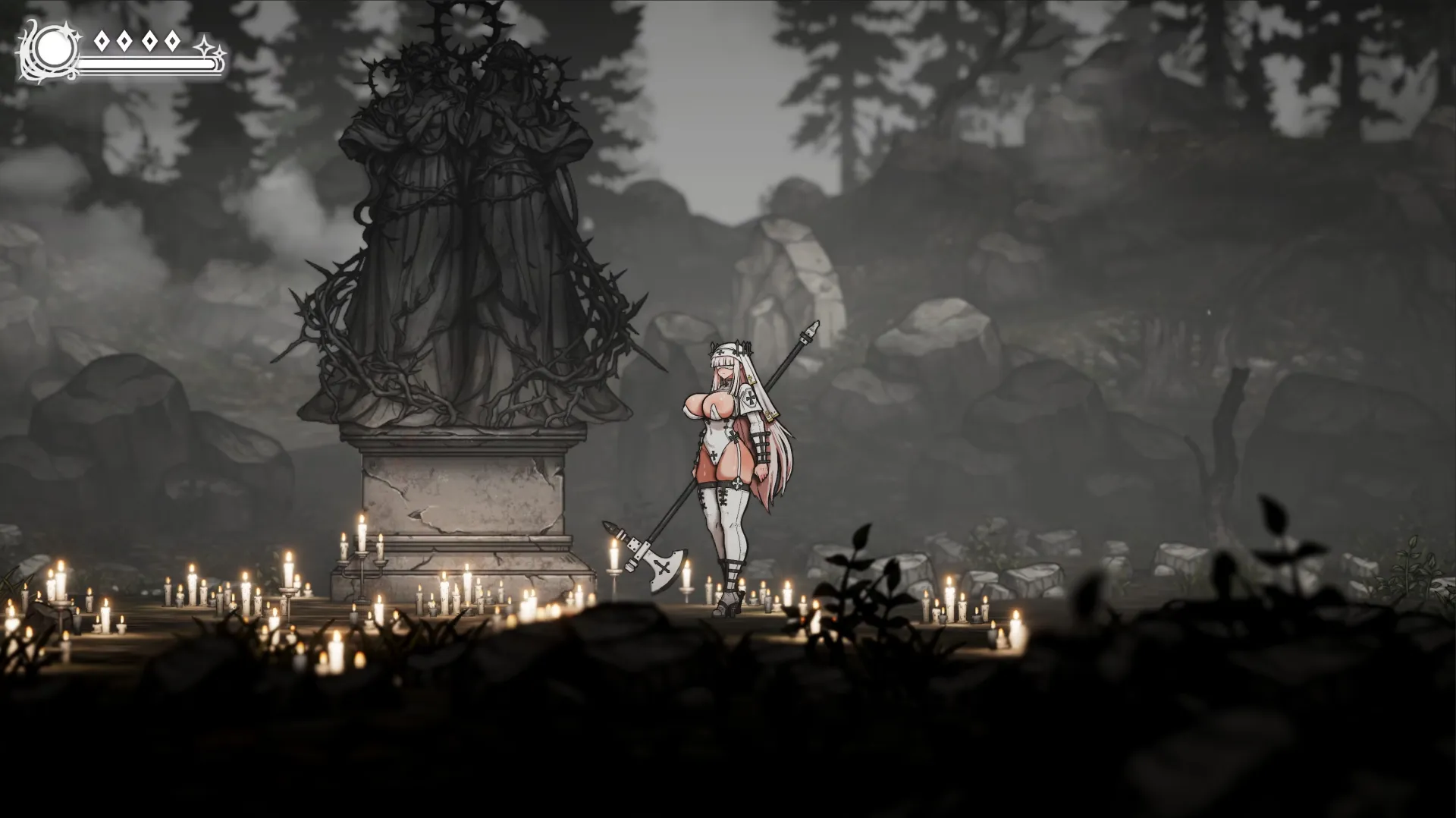 Apostate Verity gameplay screenshot 8 (Ren'Py adult game) by KitDa Games – free download
