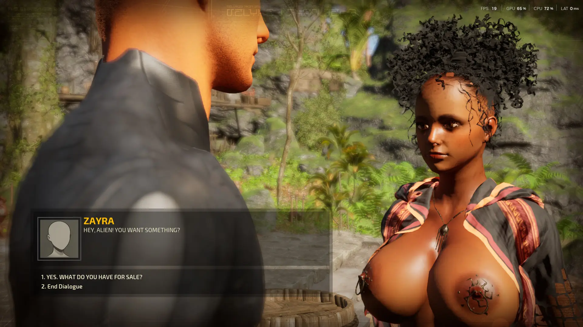 The Hunter: Pandoruim gameplay screenshot 13 (Ren'Py adult game) by costello – free download