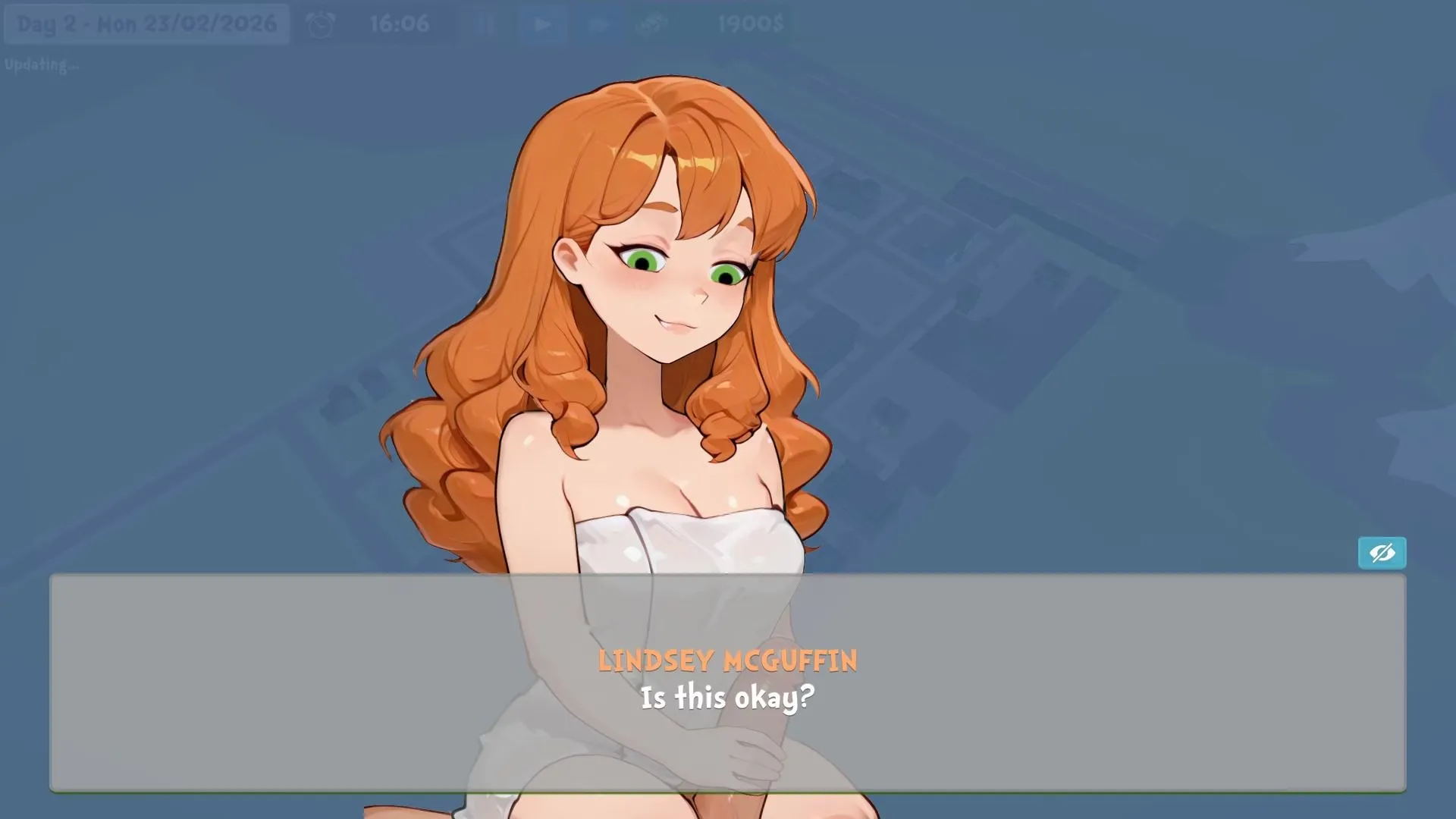Goal Diggers gameplay screenshot 2 (Ren'Py adult game) by Nils "Gecko" Munch – free download