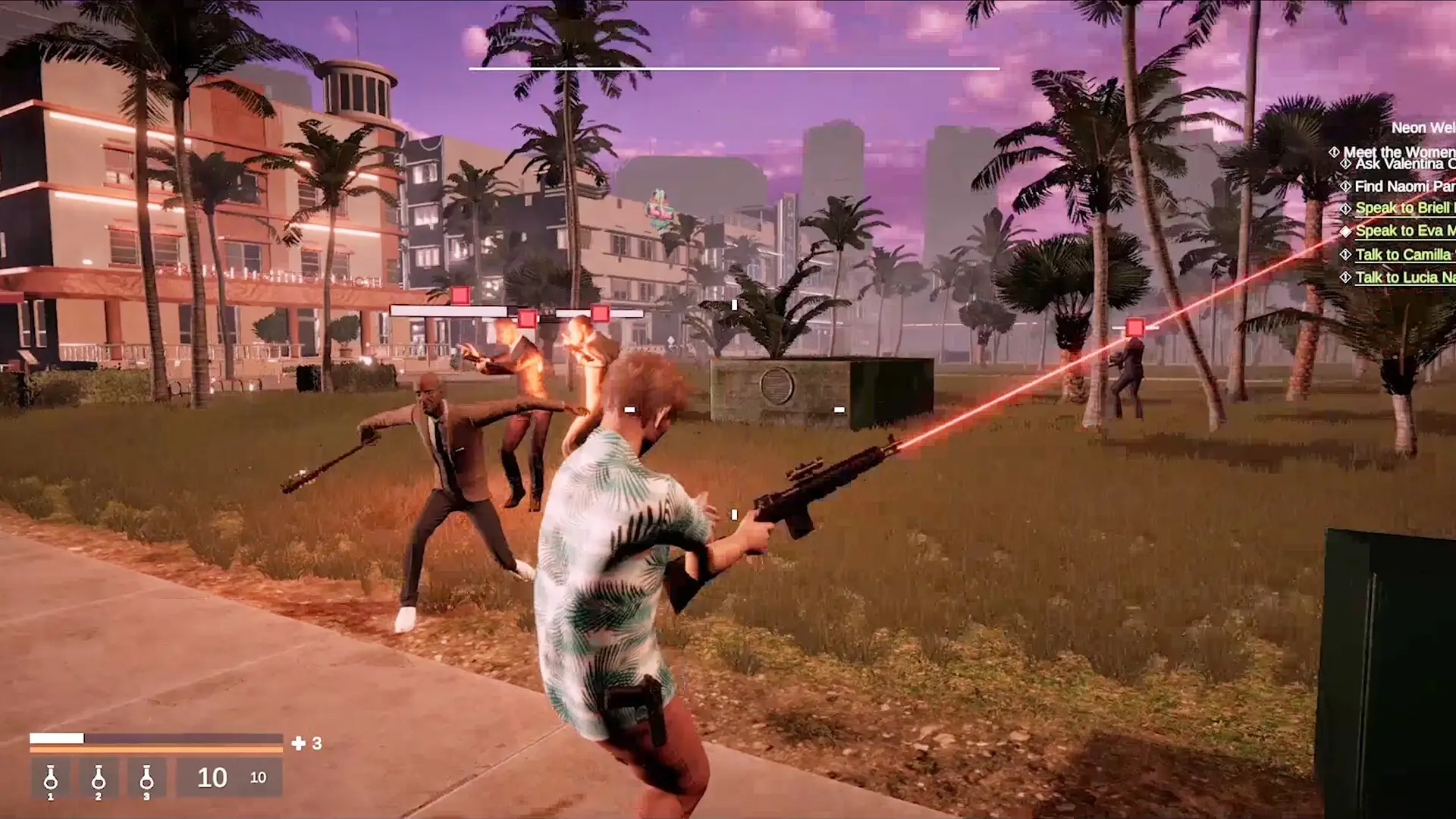 Miami Paradise 2 gameplay screenshot 1 (Ren'Py adult game) by Entropy Digital Entertainment – free download