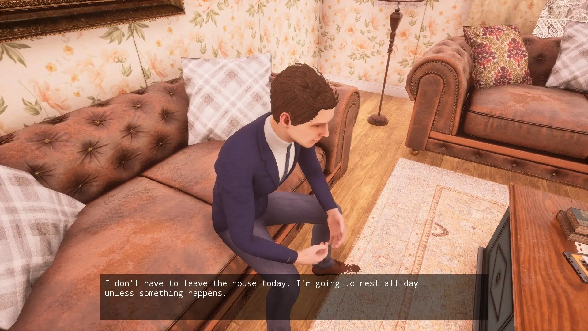 Don’t Let Your Dad Find Out gameplay screenshot 5 (Ren'Py adult game) by Capky Games – free download