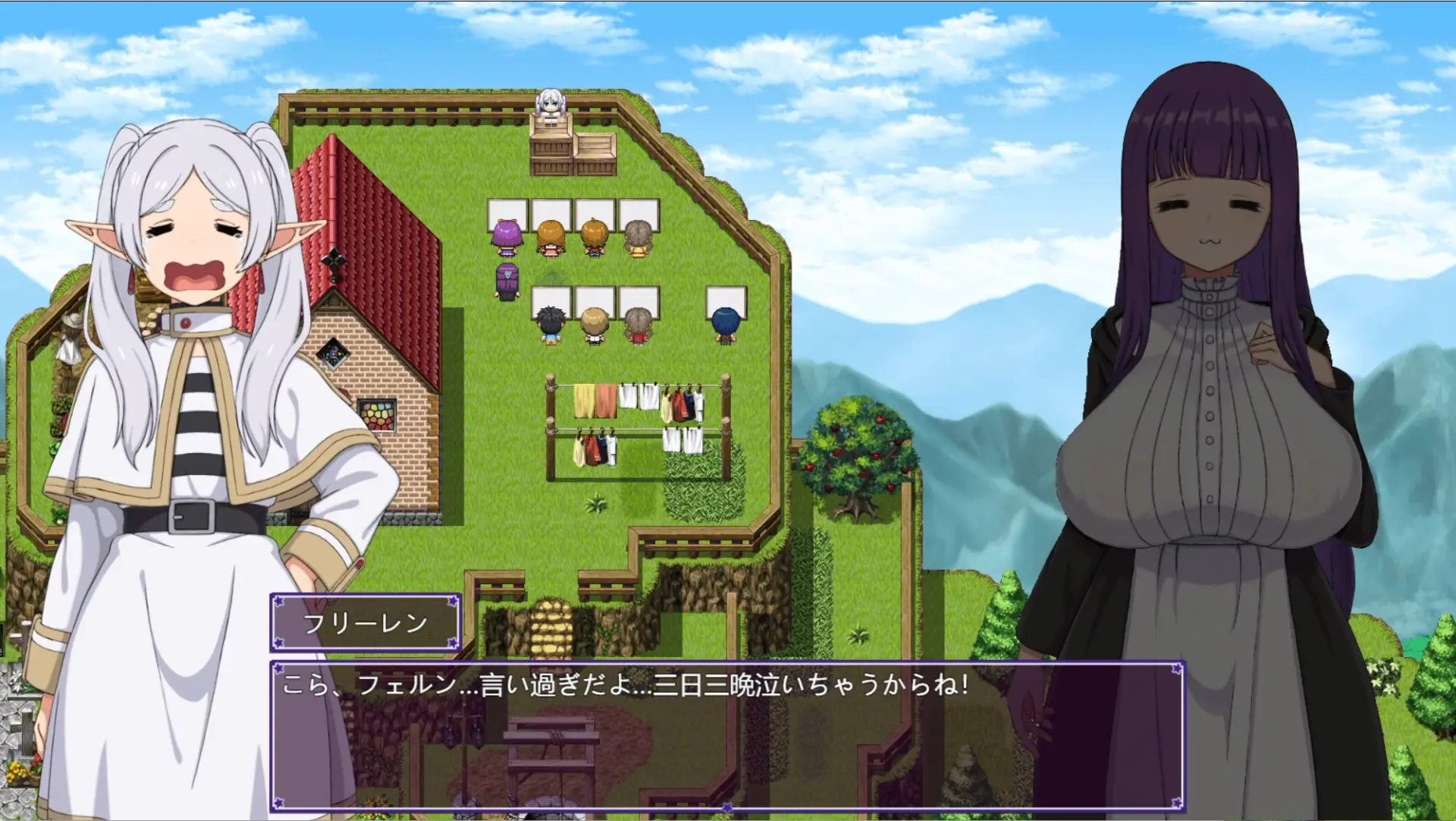 FALLENMAGE gameplay screenshot 5 (Ren'Py adult game) by Other side of the sky – free download