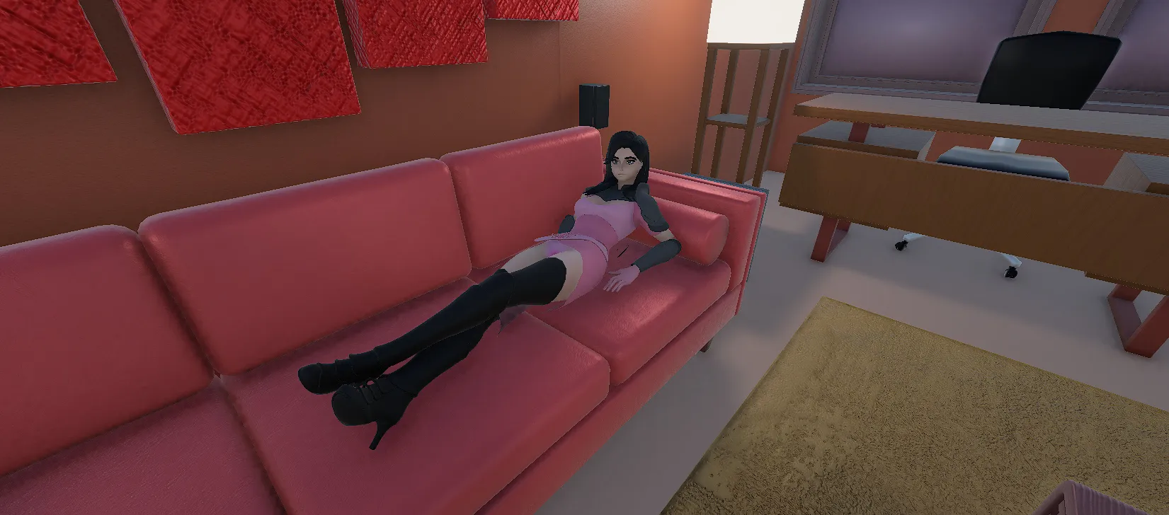 Tension release cover Prototype – Ren'Py adult game by CandiceDic free download