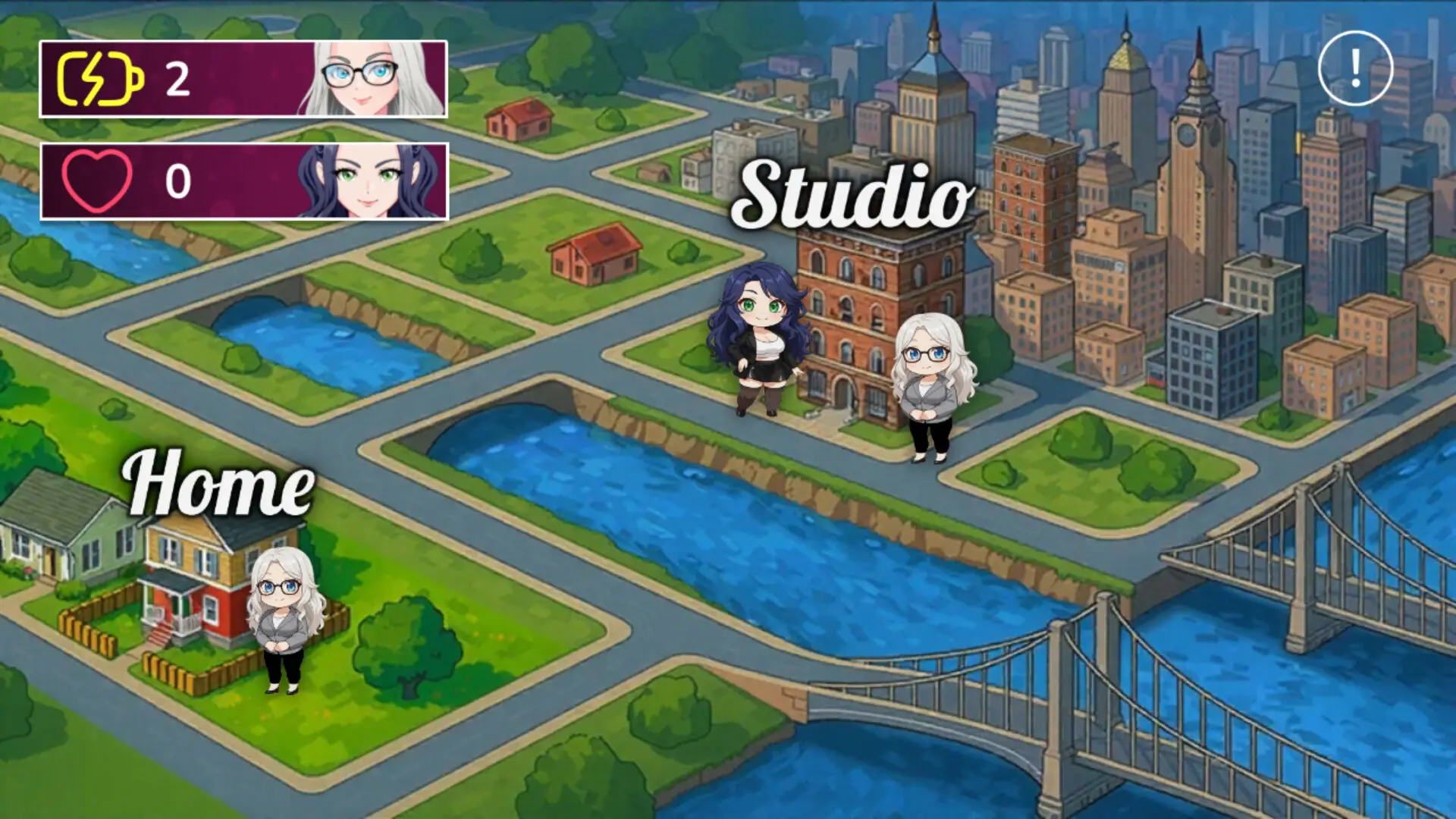 A Dream That Changes Everything gameplay screenshot 5 (Ren'Py adult game) by Pjoy Games – free download
