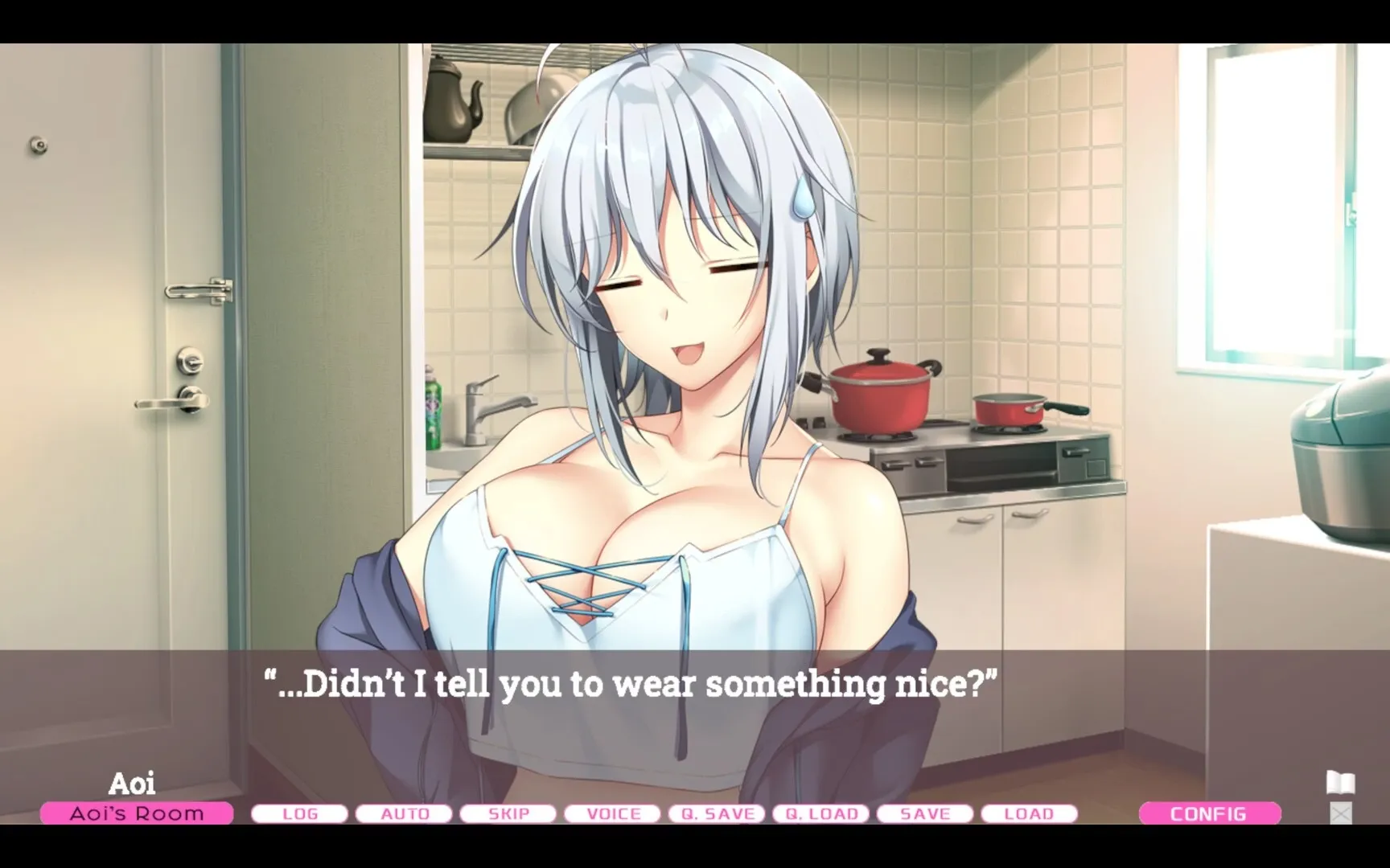 LOVEJUICED! -Hi Neighbor, meet Gamer.- gameplay screenshot 3 (Ren'Py adult game) by Atelier KAGUYA – free download