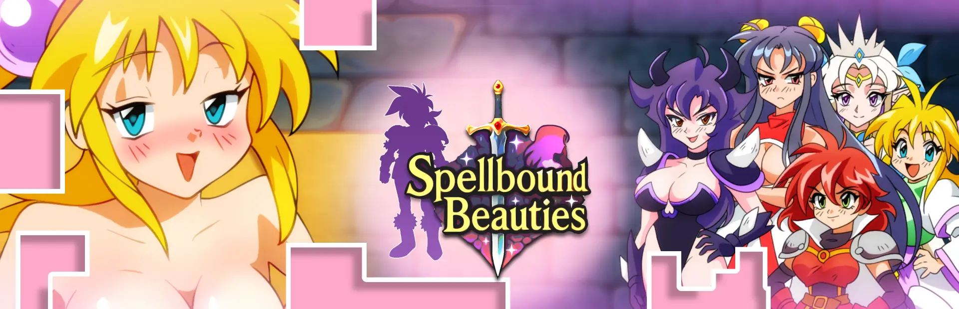 Spellbound Beauties cover 1.4 – Ren'Py adult game by Lunar Kiss Games free download