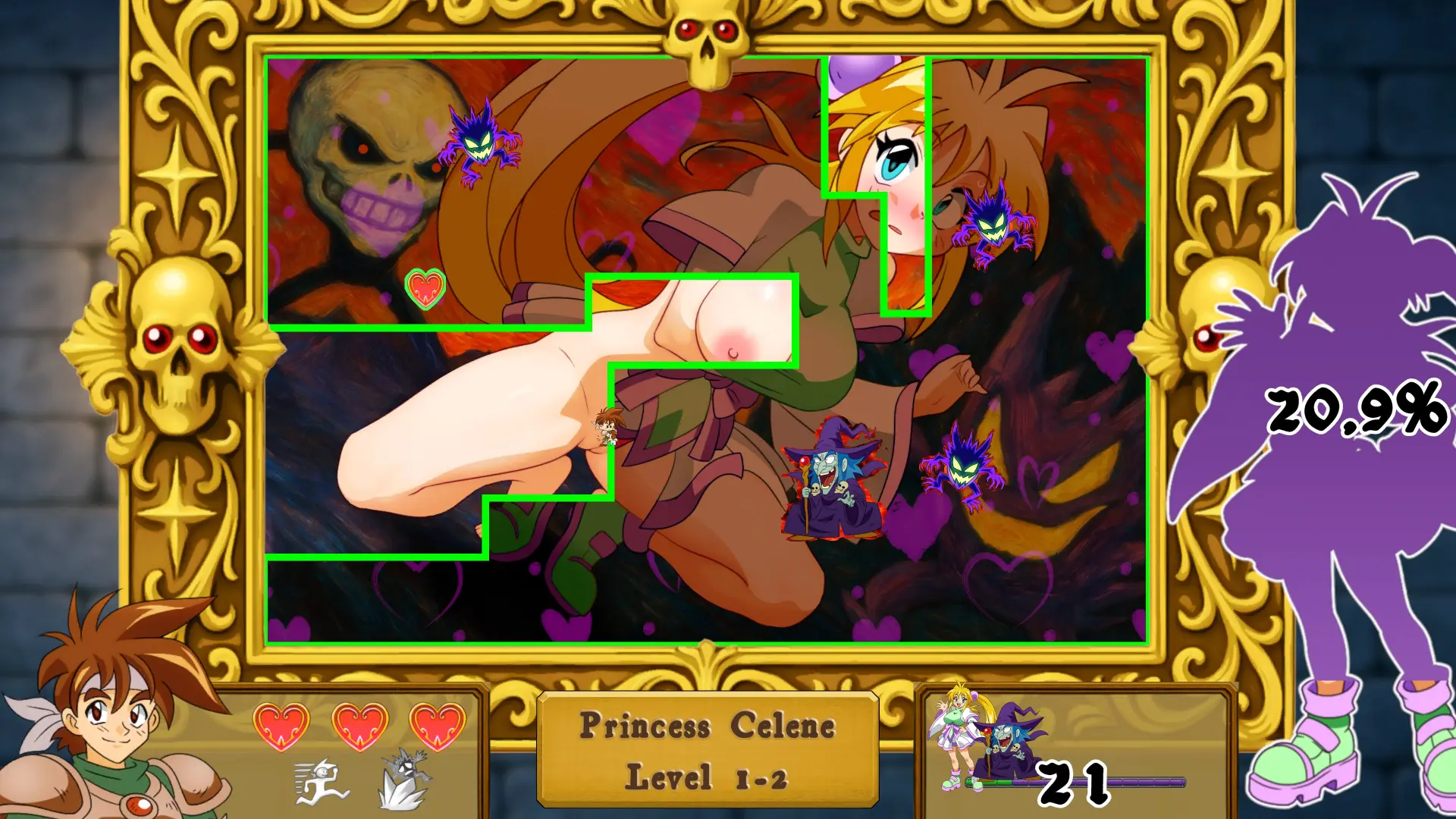 Spellbound Beauties gameplay screenshot 6 (Ren'Py adult game) by Lunar Kiss Games – free download