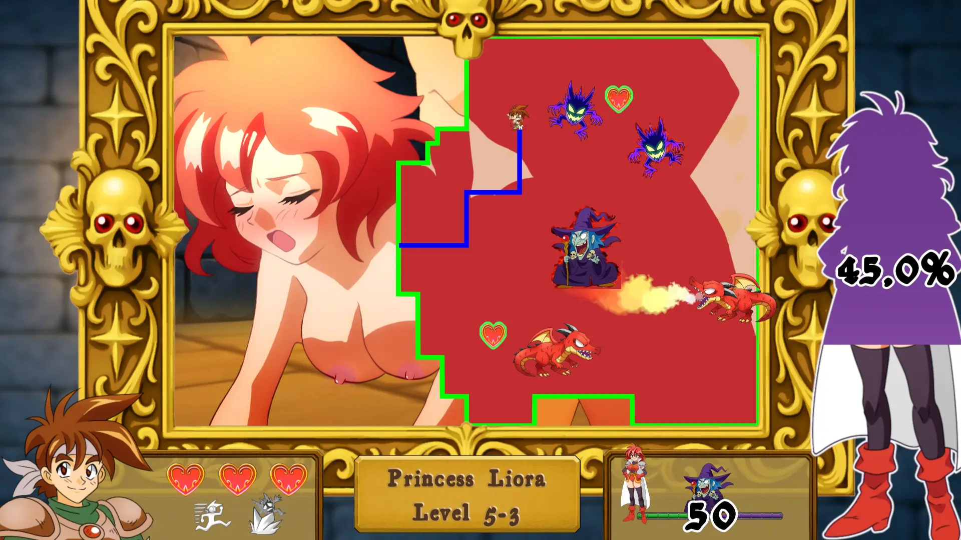 Spellbound Beauties gameplay screenshot 7 (Ren'Py adult game) by Lunar Kiss Games – free download