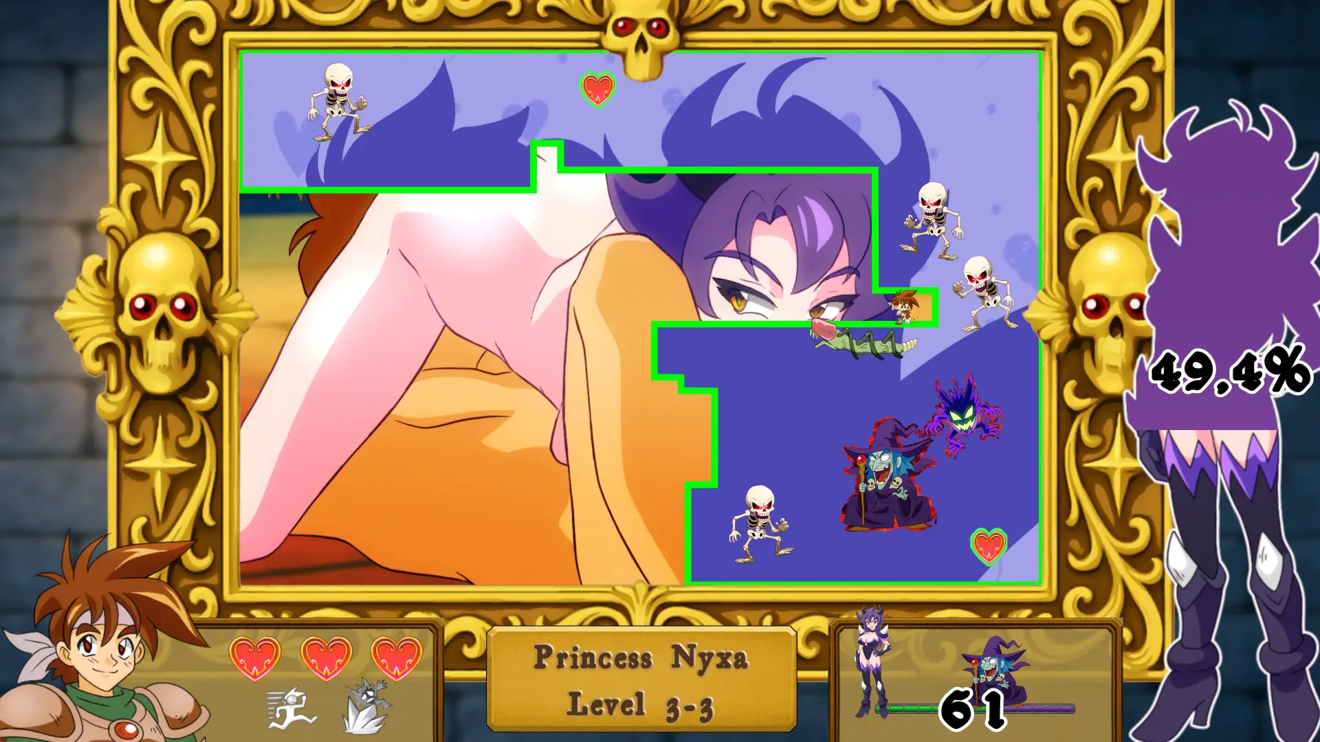 Spellbound Beauties gameplay screenshot 8 (Ren'Py adult game) by Lunar Kiss Games – free download