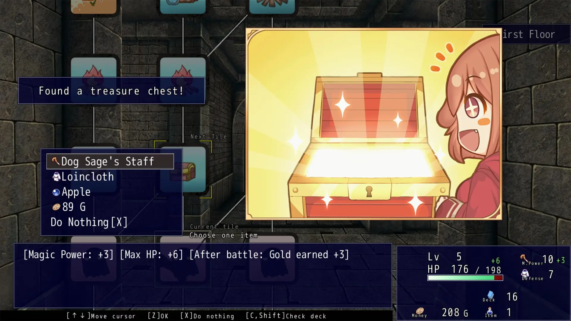 Little Witch Inuko gameplay screenshot 2 (Ren'Py adult game) by Flamme Soft – free download