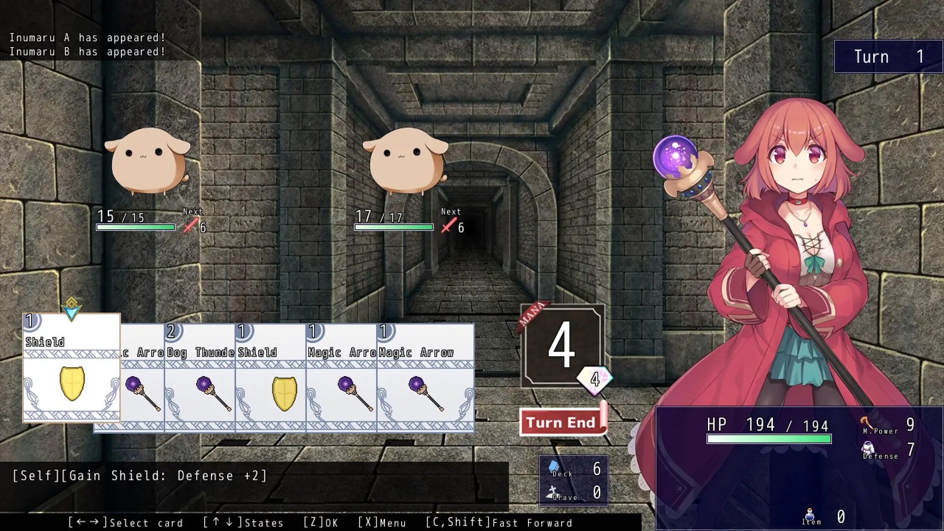 Little Witch Inuko gameplay screenshot 12 (Ren'Py adult game) by Flamme Soft – free download