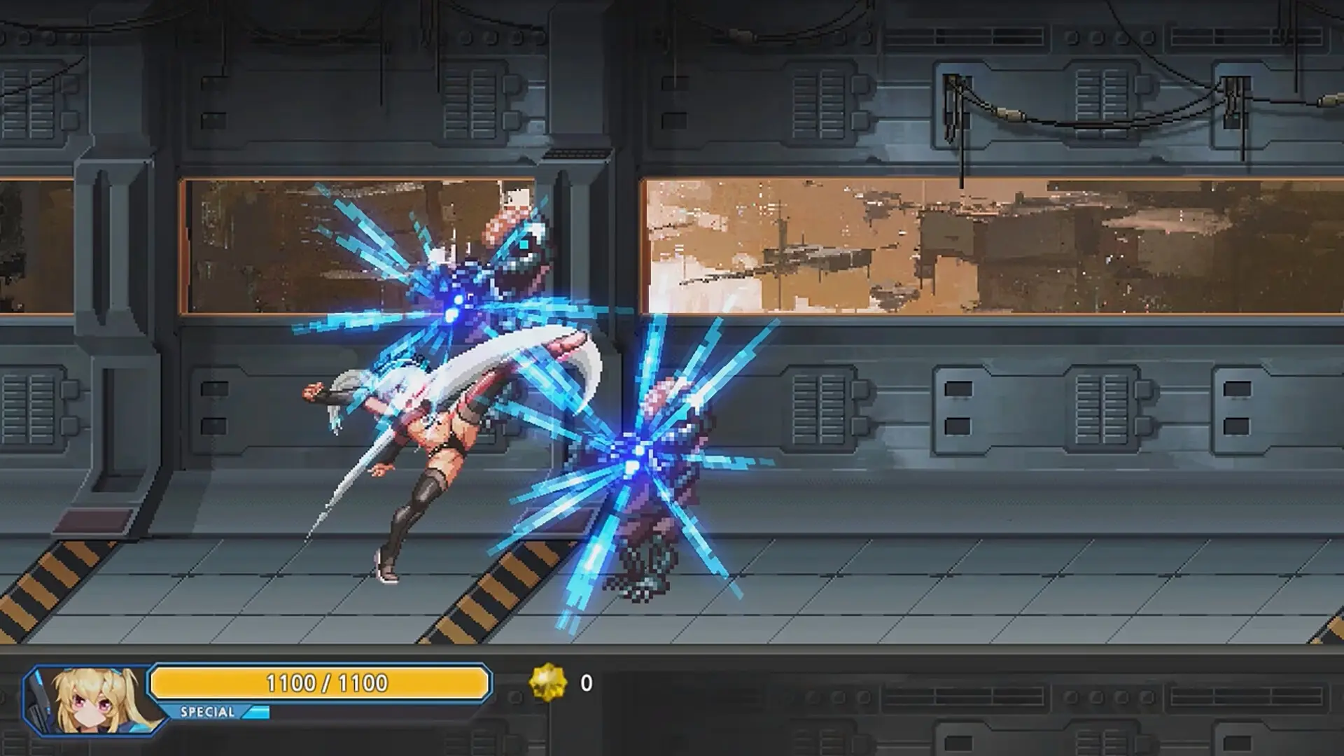 Luna Fighter gameplay screenshot 1 (Ren'Py adult game) by ERO PIXEL – free download