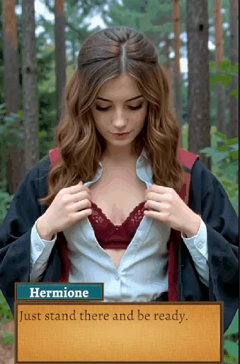 Hogwarts Harem gameplay screenshot 8 (Ren'Py adult game) by Koister Games – free download
