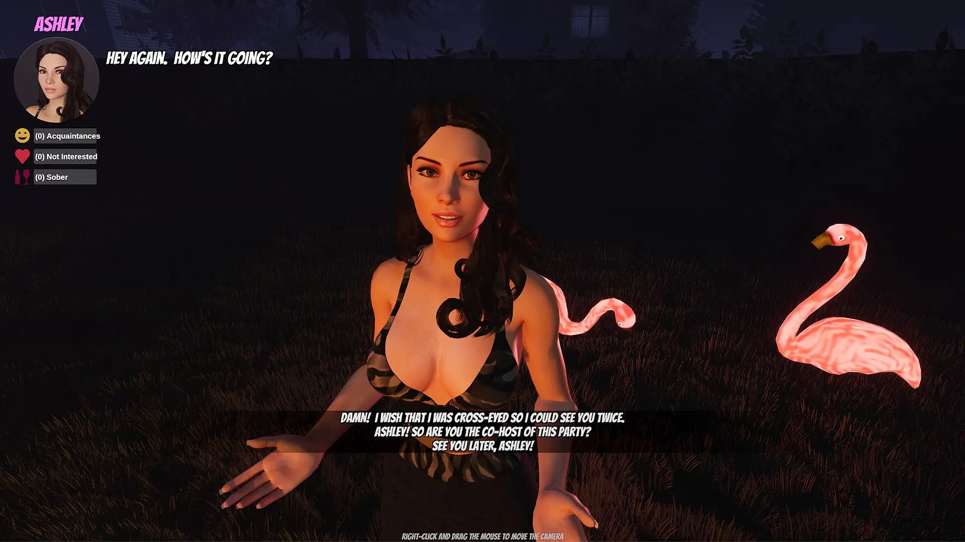 House Party gameplay screenshot 16 (Ren'Py adult game) by Eek! Games – free download