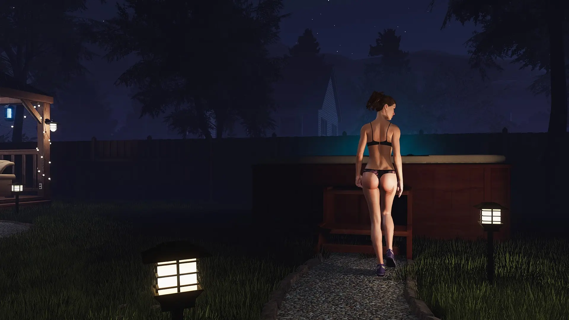 House Party gameplay screenshot 5 (Ren'Py adult game) by Eek! Games – free download