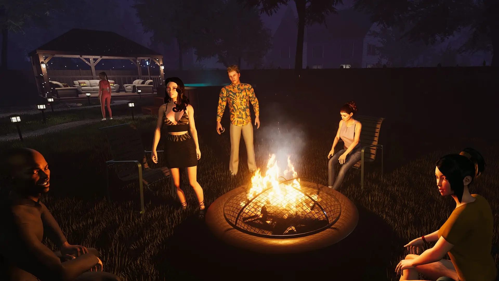 House Party gameplay screenshot 6 (Ren'Py adult game) by Eek! Games – free download
