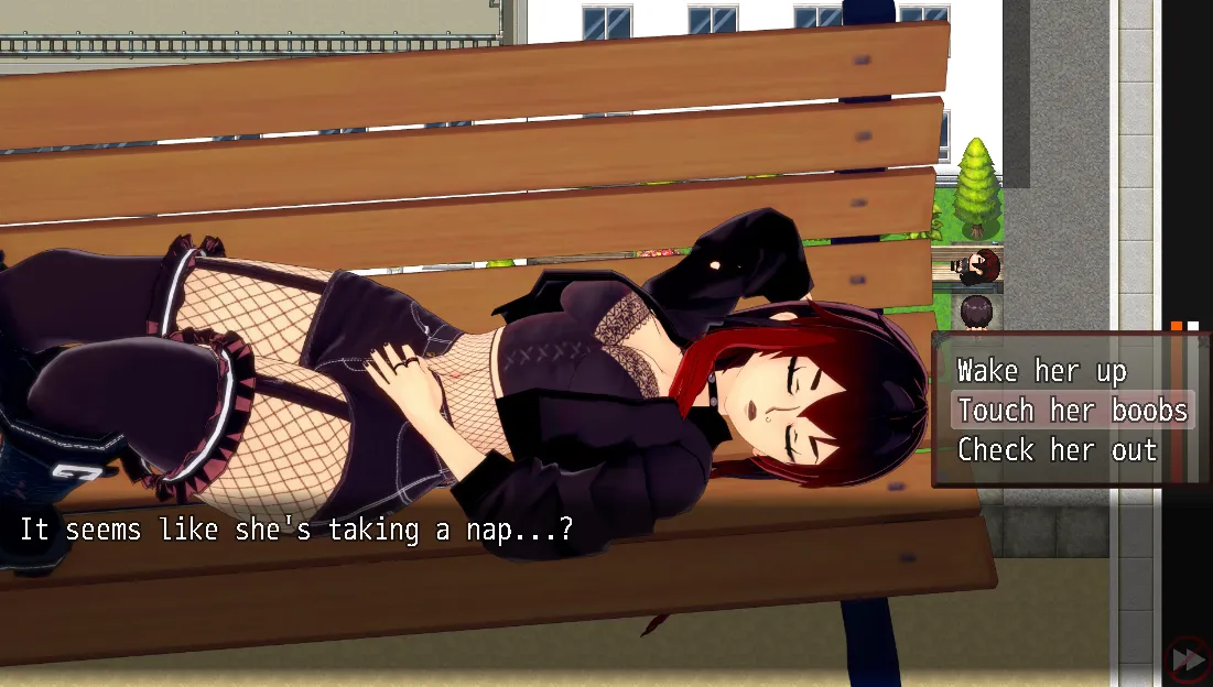 Escape from Misantria: South gameplay screenshot 17 (Ren'Py adult game) by Ariestra – free download