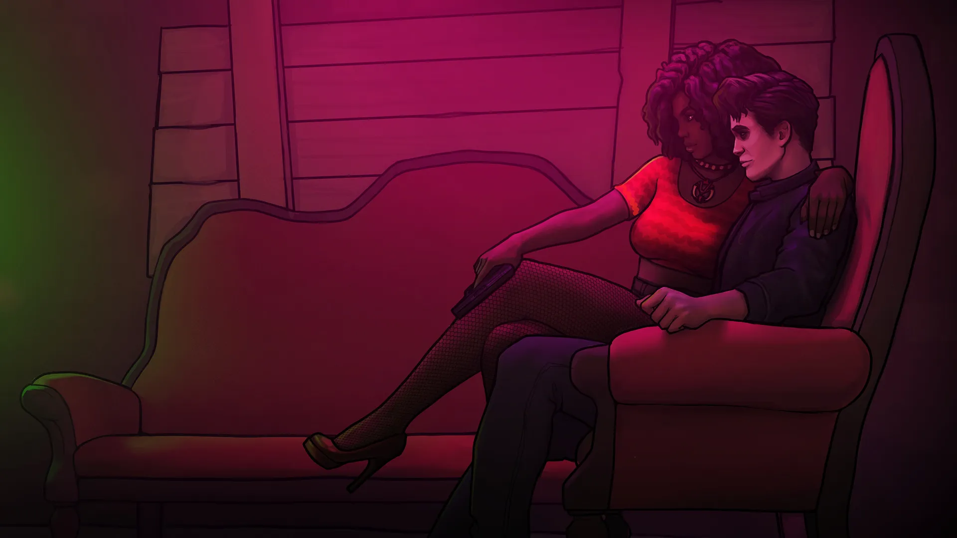 The Night Driver gameplay screenshot 11 (Ren'Py adult game) by BlackToad – free download