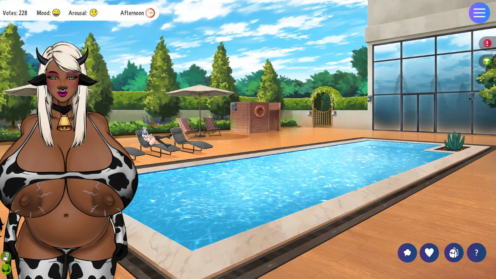 BMO TV gameplay screenshot 1 (Ren'Py adult game) by Rel.Pink – free download