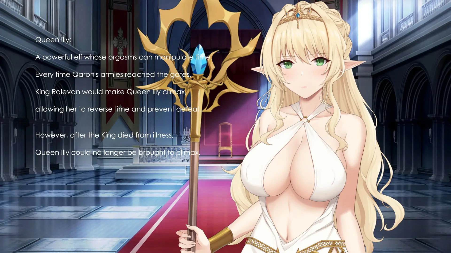 Loop Queen-Escape Dungeon 3 gameplay screenshot 2 (Ren'Py adult game) by Hide Games – free download