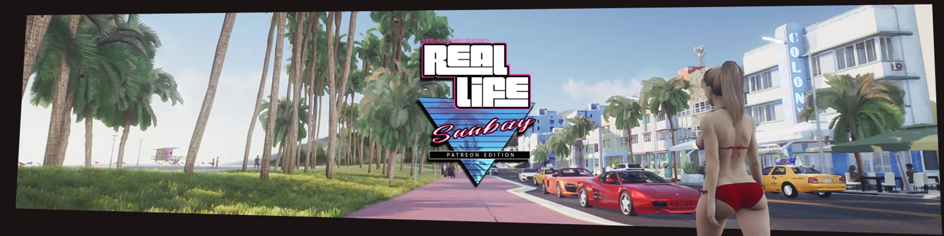 Real Life Sunbay cover 1.9.5 Beta – Ren'Py adult game by Tom free download